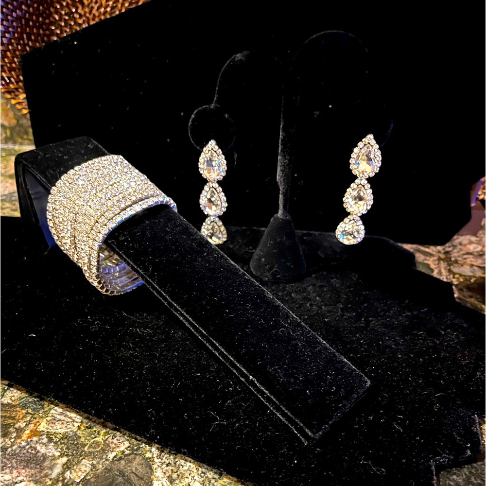 Earrings and bracelets